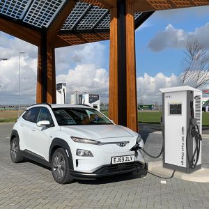 Amusement Park and Shopping Mall 60kw EV Charger Station with Scan QRCode Start