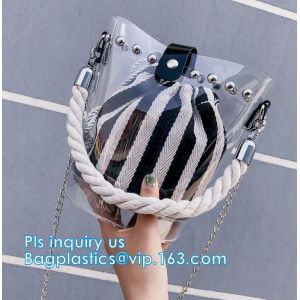 Fashion Ladies PVC Handbag PVC Tote Bag Waterproof Handbag, Vivid printing