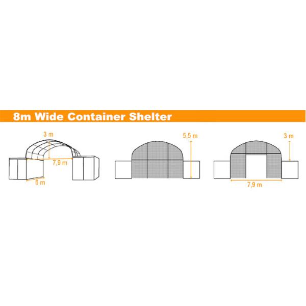 Middle Size Container Shelter (JIT-2620C, JIT-2640C)