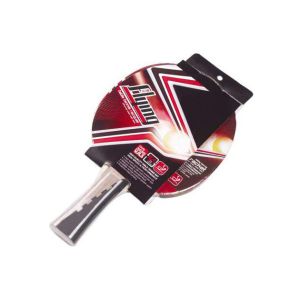 Single Table Tennis Rackets Blister Packing Reverse Rubber With 1.5mm Sponge