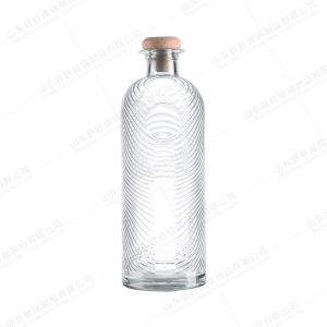 Customized Bottle Color Clear Fancy Liquor Glass Bottles Vodka Bottles Whisky
