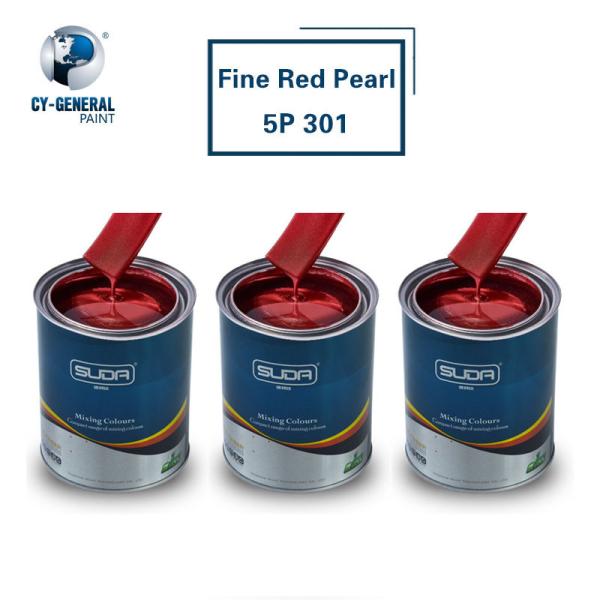 Buy High Consistency Automotive Refinish Fine Red Pearl Carpaint at wholesale prices