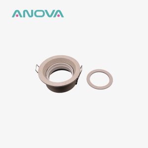 Adjustable Tilt Mr16 Recessed Lighting Housing Round 68mm Cutout Downlight