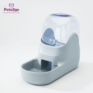 Pets2go Auto Grain Barrel Plastic 2.5kg Pet Feeder Bowls