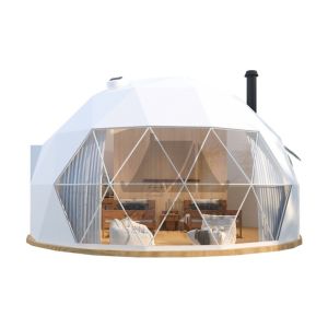 China Custom 6m Transparent Starlight Camping Tent with Bathroom on sale