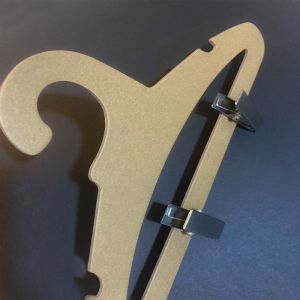Customized Cardboard Pants Hangers With Clip | Custom LOGO Trousers Hangers