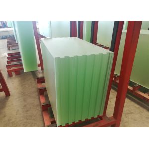 Solid Structure Low Iron Solar Glass 3.2MM / 4MM Thickness Light Transmittance