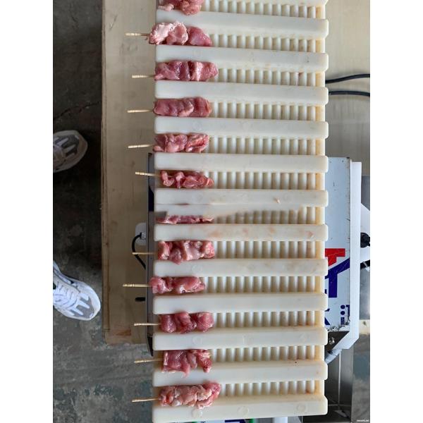 Stainless steel chicken Satay skewer meat grinder 2-in-1 meat grinder