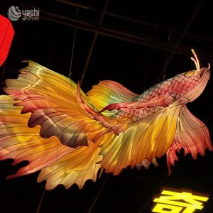 Chinese Traditional Festival Animal Lanterns - Goldfish Sculpture LED Lighting