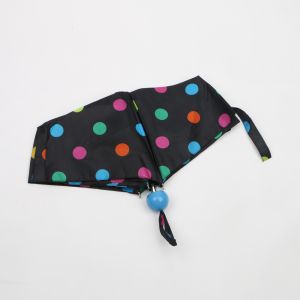 Manual Open Small Collapsible Umbrella , Light Folding Umbrella With UV