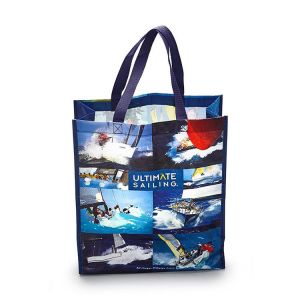 ODM 40x32x12cm 25kg 80gsm Laminated Woven Polypropylene Bags