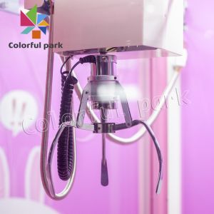 Lollipop Candy Toy Claw Grabber Machine Pink Tempered Glass Material