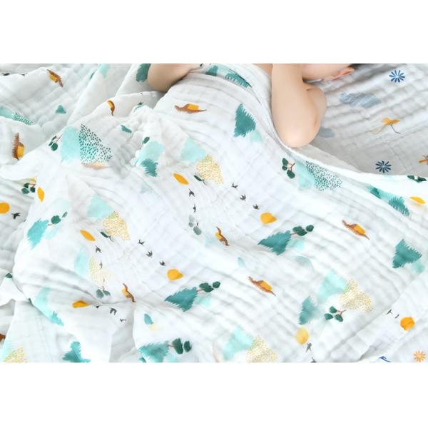 Six Layer Gauzy Cotton Blanket