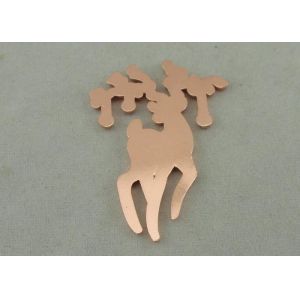 Souvenir Synthetic Enamel Badges Copper Plating Mat - Nickel OEM ODM