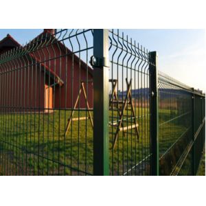 Galvanized 3D Triangle Bending Fence 4.0mm Wire 50x200mm Mesh