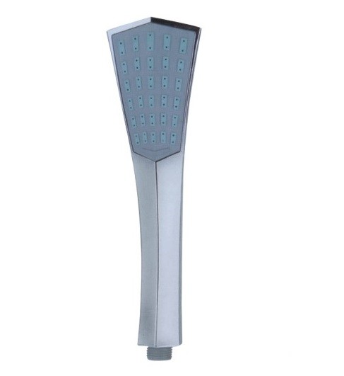 Buy Single Function Bathroom Hand Shower Round ABS Plastic Injection Chrome Plated Tube Shape at wholesale prices