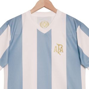 Argentina 50th Anniversary Short Sleeve Player Edition Jersey Group Customizatio