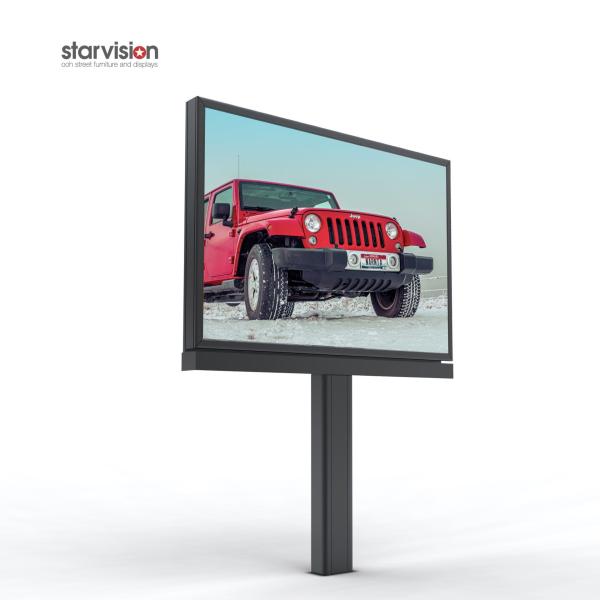 Buy 3280mmx2280mm Urban Scrolling Led Backlit Billboard Advertisement Light Box at wholesale prices