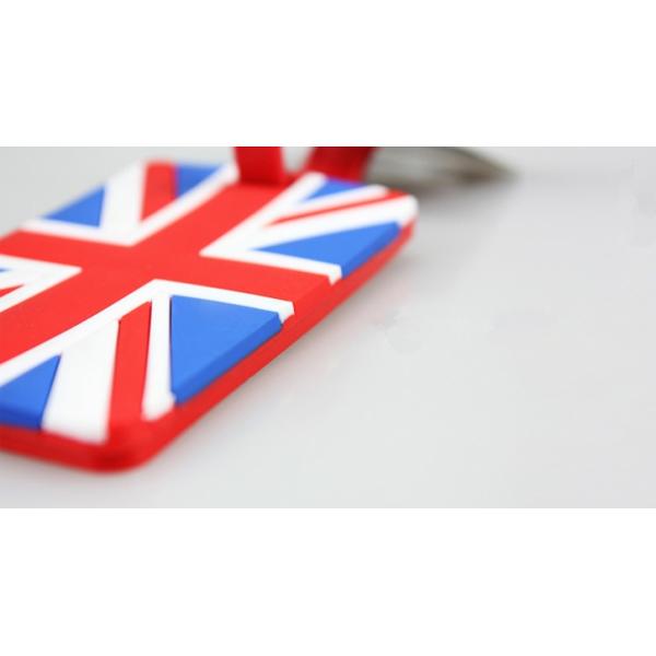 Wholesale Custom Soft PVC Travel Name Tag Personalized Silicone Luggage Tag