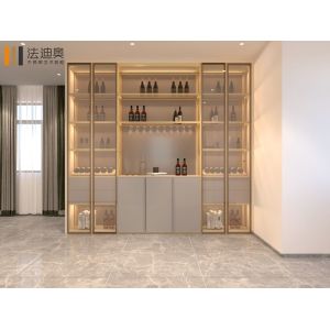 Modern Elegance U Shaped Stainless Steel Kitchen Cabinet With Seamless