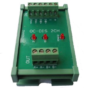 Converter of Open Collector HTL 24v into Differential TTL 5v Signal 2 Ways