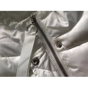 Ladies Padded jacket, Women's padded coat, Snow white, fashion design