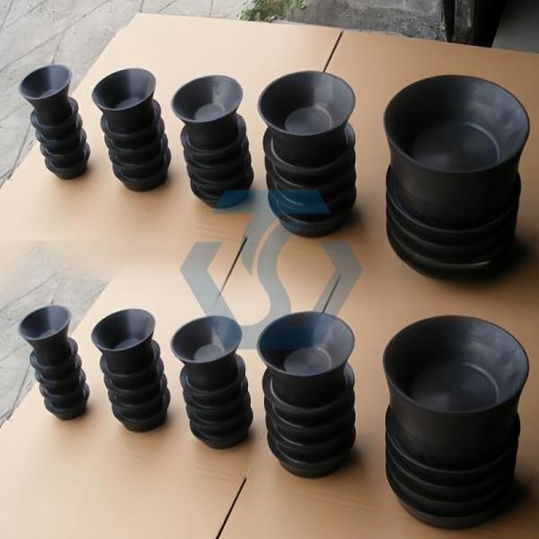 Oilfield Downhole Tools Cementing Top And Bottom Stopper / Rubber Plugs Standard Cementing Plug