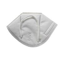 Adjustable Nose Piece Anti Pollution Mask N95 , 44cm * 42cm * 53cm Non Woven