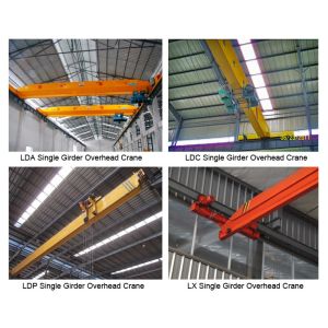 Quality 16 Ton Single Girder Overhead Crane Durable For Warehouse Storage for sale