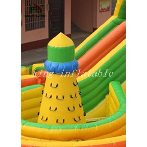 Bright Color Inflatable Combo Playground Multiplay Amusement Field For Kids