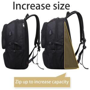 Big Capacity 56-77L Outdoor Waterproof Business Backpack Multipurpose