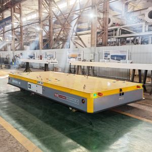 Omnidirectional Moves Transfer Trolley Heavy Load Factory Moving Cart