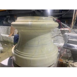 CNC Column Cap And Base Profiling Cutting Machine Stone Machine