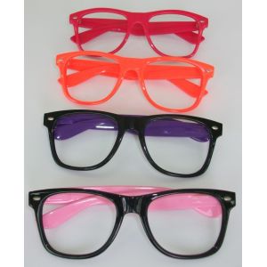 Strong Diffraction Effect Clear Fireworks Flip UP Rainbow Glasses
