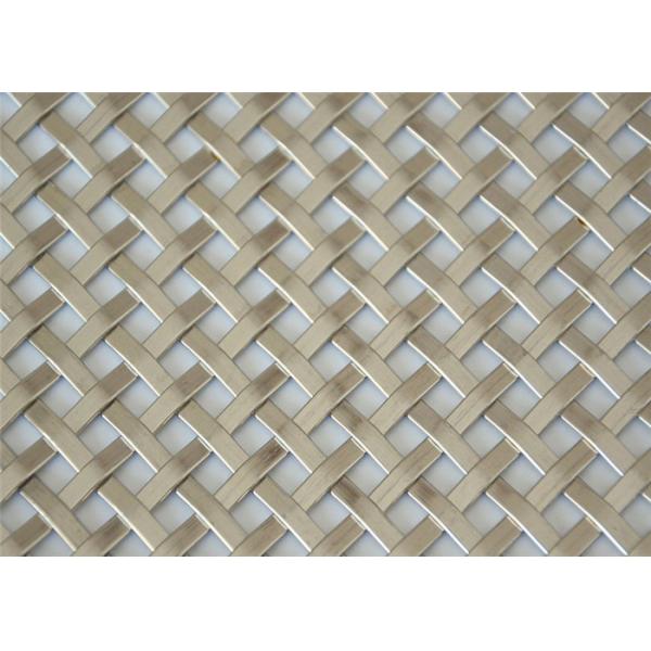 Plating Powder Coating Passivation Decorative Metal Mesh 4mm Stainless Steel