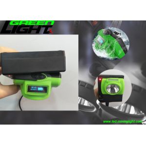GLC-6 Led Mining Cap Lamp Information Strong Brightness IP68 With OLED Screen