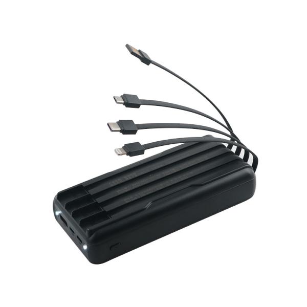 Buy High Capacity Full Battery Power Bank for Phone with PC Plastic/Matt Technology Shell Material and Lightweight Design at wholesale prices