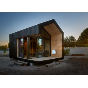 Light Steel Frame Prefab Garden Studio House Kits Cost Saving Small Cabins For