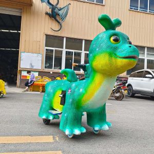 Electric Animatronic Dinosaur Ride Remote Control for Kids