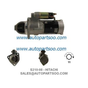S114-750 S114-766 - HITACHI Starter Motor 12V 1.2KW 8T MOTORES DE ARRANQUE