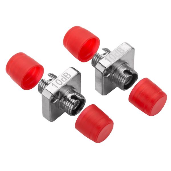 1310/1550nm Single Mode FC Fixed Flanged Fiber Optic Attenuator