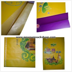 Double Stitched BOPP Laminated Bags Polypropylene Woven Rice Bag Packaging