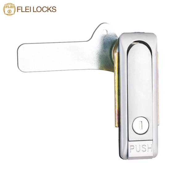 Buy Plane Lock Type Plane Swing Handle Lock Spraying Finish For Network Cabinet at wholesale prices