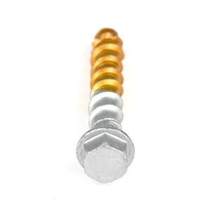 Stainless Steel Ruspert Hex Washer Head Bimetal Composite Screws 3/8'' X 4 Inch