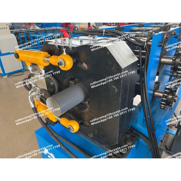 Buy Rain Water Steel Down Pipe Roll Forming Machine 333 at wholesale prices