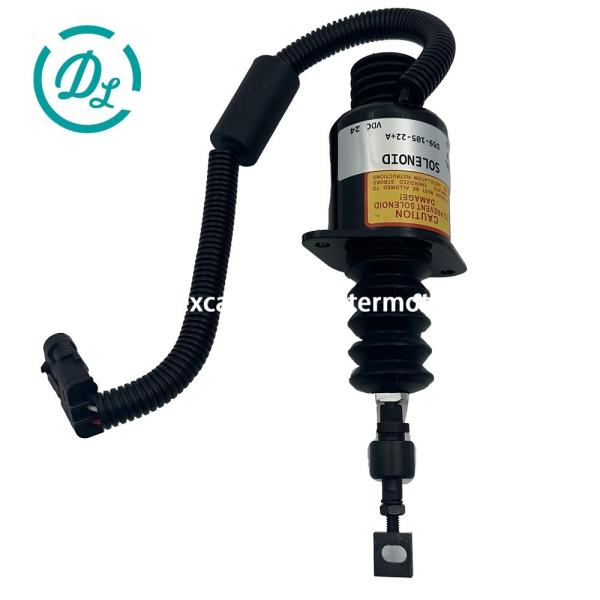 Buy EexcavaStart Stop Solenoid Valve C59AL-59AL213+A D59-105-22+A for Shangchai D6114 at wholesale prices