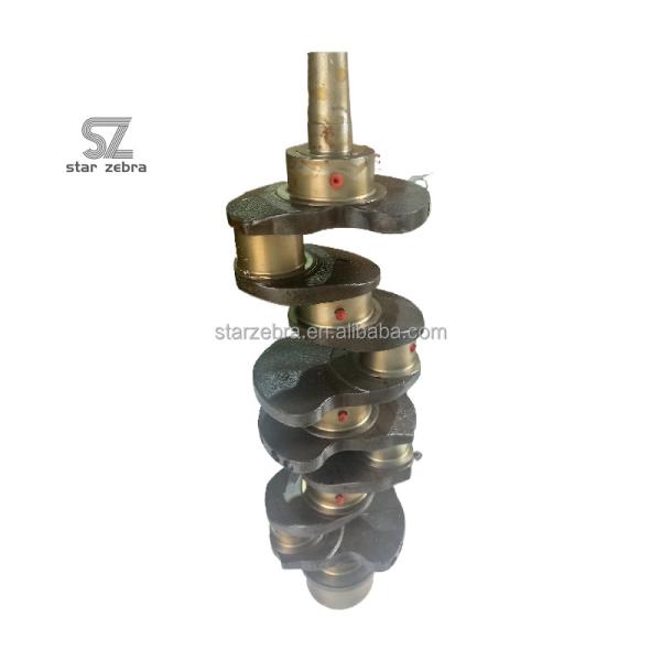 Crankshaft 6131-32-1101 6131-32-1100 FCF DCT Forged steel 4D105-3 Suitable For Komatsu Engine Parts Weight KG 43