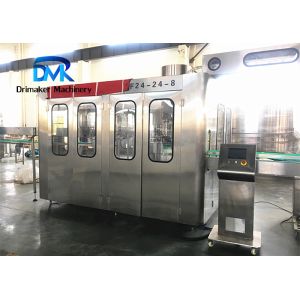 10000 Bottles Per Hour Water Bottling Machine With 8 Heads Capping