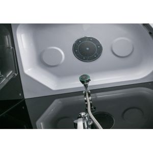 4mm Sliding Open Shower Glass Cabinet For Bathroom