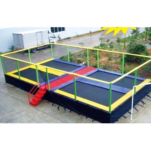Trampolines With Enclosures Funny Big Safest Trampolines For Kids Toddlers In Amusement Park